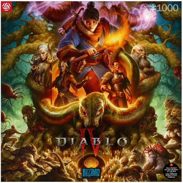 Good Loot - Spillpuslespill: Diablo IV Horadrim, 1000 brikker i gruppen SPORT, FRITID & HOBBY / Hobby / Puslespill hos TP E-commerce Nordic AB (D01554)