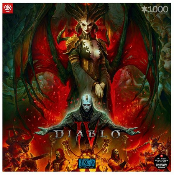 Good Loot - Spill puslespill: Diablo IV Lilith-komposisjon, 1000 brikker i gruppen SPORT, FRITID & HOBBY / Hobby / Puslespill hos TP E-commerce Nordic AB (D01555)