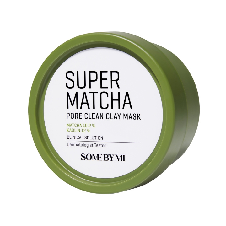 Some By Mi Super Matcha Pore Clean Clay Mask 100 g i gruppen HELSE OG SKJØNNHET / Hudpleie / Ansikt / Masker hos TP E-commerce Nordic AB (D01576)