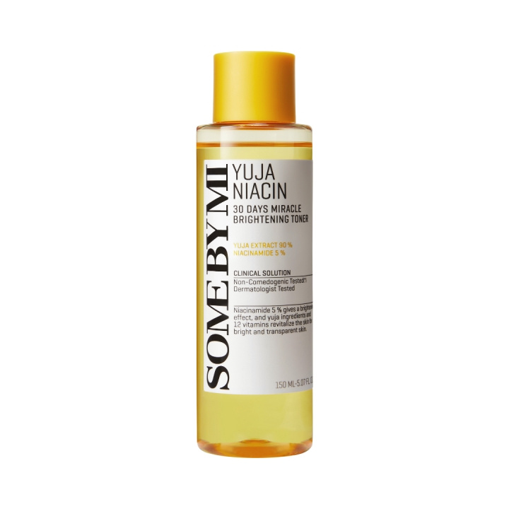 Some By Mi YUJA NIACIN 30 Days Brightening Toner 150 ml i gruppen HELSE OG SKJØNNHET / Hudpleie / Ansikt / Ansiktsvann & Facemist hos TP E-commerce Nordic AB (D01580)