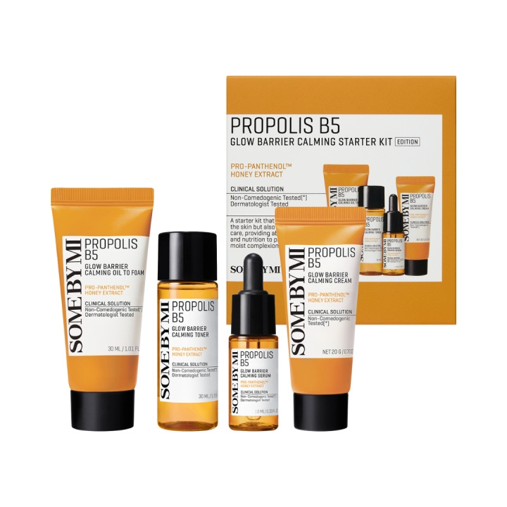 Some By Mi Propolis B5 Glow Barrier Calming Starter Kit i gruppen HELSE OG SKJØNNHET / Gavesett / Gavesett for henne hos TP E-commerce Nordic AB (D01593)