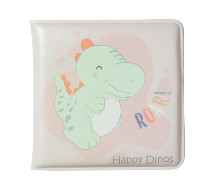 SARO Baby Bathing book - Happy Dinos (SAO33901) i gruppen LEKER, BARN OG BABY / Uteleker / Badeleker hos TP E-commerce Nordic AB (D01595)