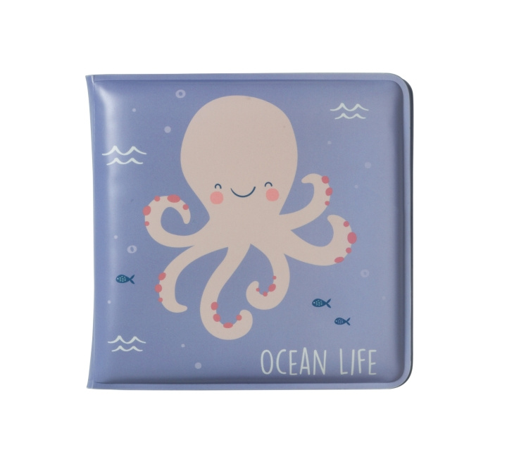 SARO Baby Bathing book - Ocean Life (SAO33902) i gruppen LEKER, BARN OG BABY / Uteleker / Badeleker hos TP E-commerce Nordic AB (D01596)