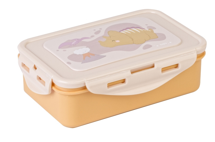 SARO Baby SARO - Lunch Box - Mustard (SAO70062) i gruppen LEKER, BARN OG BABY / Spise & drikke / Barneserviser hos TP E-commerce Nordic AB (D01600)