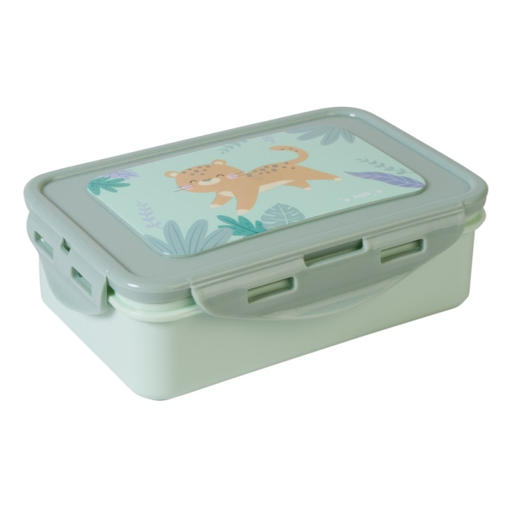 SARO Baby SARO - Lunch Box - Hunter Mint (SAO70064) i gruppen LEKER, BARN OG BABY / Spise & drikke / Barneserviser hos TP E-commerce Nordic AB (D01601)