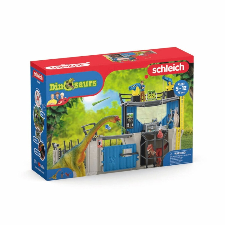 Schleich ​Schleich - Dinosaurs - Large dino research station​ (41462)​ i gruppen LEKER, BARN OG BABY / Leker / Lekesett hos TP E-commerce Nordic AB (D01626)