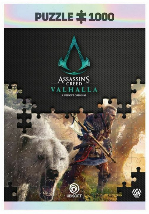 Good Loot - Premium puslespill Assassin\'s Creed Valhalla: Eivor & Isbjørn, 1000 brikker i gruppen SPORT, FRITID & HOBBY / Hobby / Puslespill hos TP E-commerce Nordic AB (D01642)