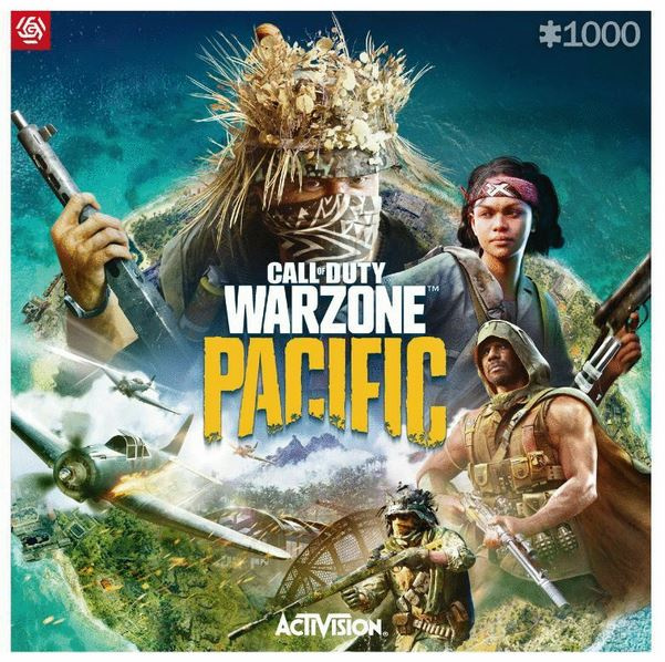 Good Loot Spill puslespill: Call of Duty Warzone Pacific (1000 brikker) i gruppen SPORT, FRITID & HOBBY / Hobby / Puslespill hos TP E-commerce Nordic AB (D01644)