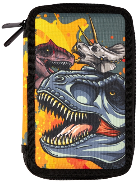 Valiant Kids Licensing - Double Pencil Case - Dino T-Rex - Valiant (090108516) i gruppen LEKER, BARN OG BABY / Leker / Tegne & regne hos TP E-commerce Nordic AB (D01665)