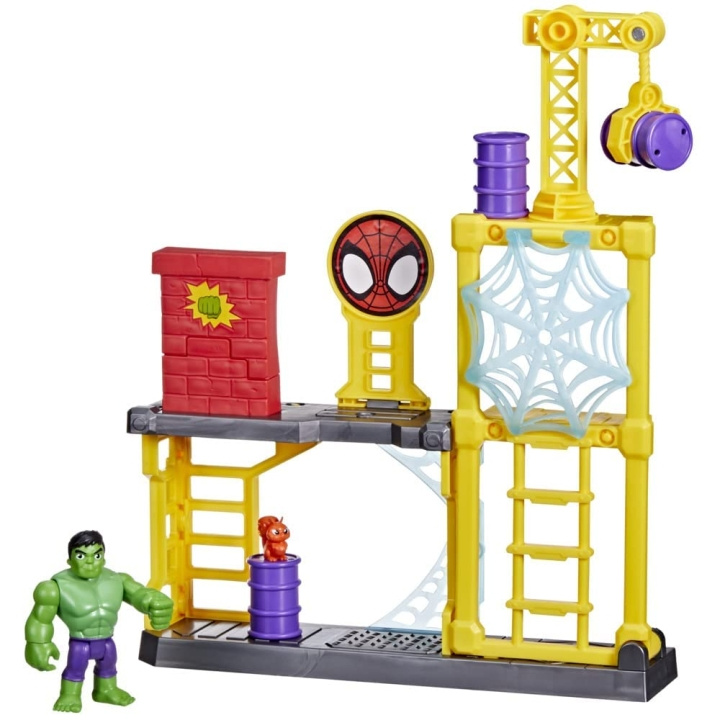 Spidey and His Amazing Friends - Power Smash Hulk (F3717) i gruppen LEKER, BARN OG BABY / Leker / Lekesett hos TP E-commerce Nordic AB (D01667)