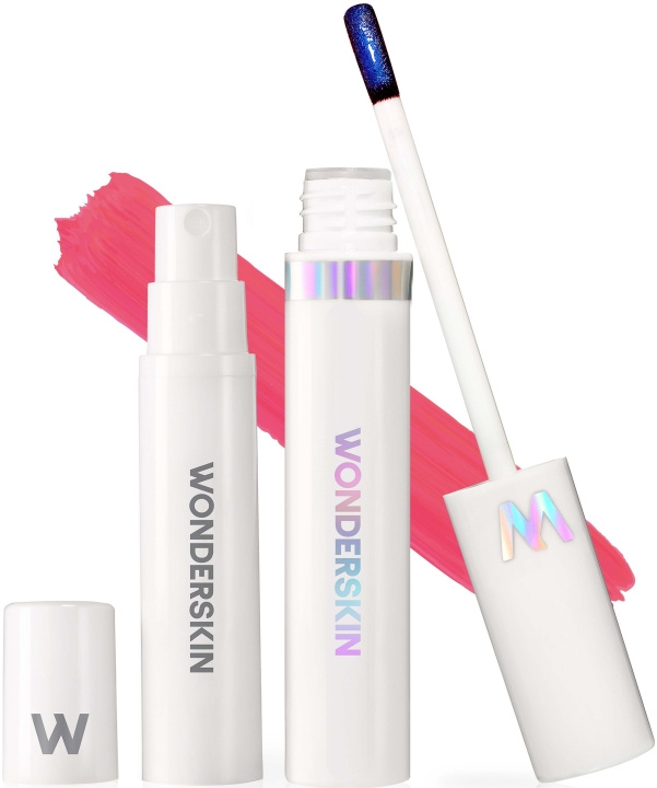 Wonderskin Wonder Blading Lip Stain Kit Sweetheart Hot Pink i gruppen HELSE OG SKJØNNHET / Makeup / Lepper / Leppepenn hos TP E-commerce Nordic AB (D01672)