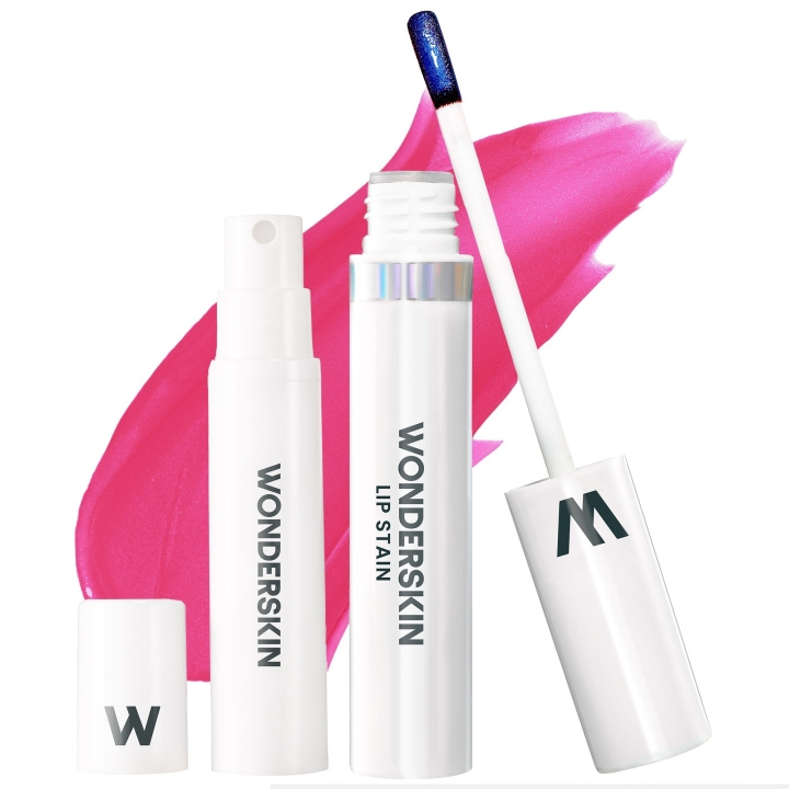 Wonderskin Wonder Blading Lip Stain Kit Neon Rose i gruppen HELSE OG SKJØNNHET / Makeup / Lepper / Leppepenn hos TP E-commerce Nordic AB (D01700)