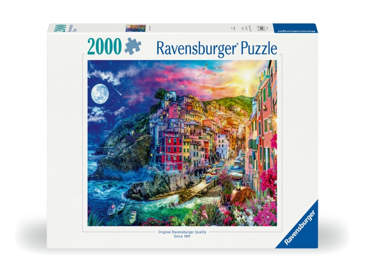 Ravensburger Puslespill Colorful Cinque Terre 2000p (12000803) i gruppen SPORT, FRITID & HOBBY / Hobby / Puslespill hos TP E-commerce Nordic AB (D01710)