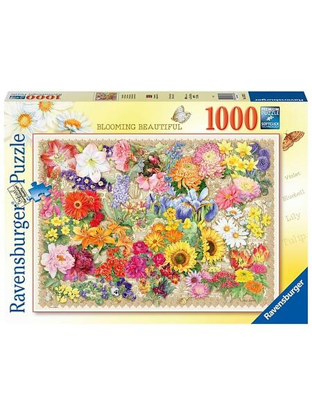 Ravensburger Puslespill - Blomstrende vakker 1000p (12000121) i gruppen SPORT, FRITID & HOBBY / Hobby / Puslespill hos TP E-commerce Nordic AB (D01732)