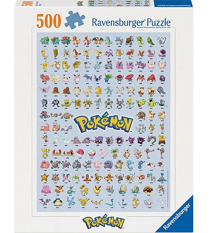 Ravensburger Puslespill - Pokémon - Den første 151! 500p (12000511) i gruppen SPORT, FRITID & HOBBY / Hobby / Puslespill hos TP E-commerce Nordic AB (D01738)