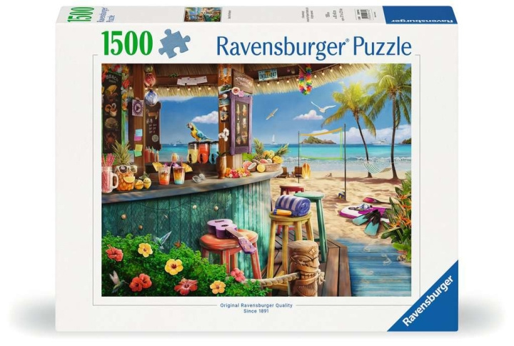 Ravensburger Puslespill - Beach Bar Breezes, 1500 brikker (12000743) i gruppen SPORT, FRITID & HOBBY / Hobby / Puslespill hos TP E-commerce Nordic AB (D01740)