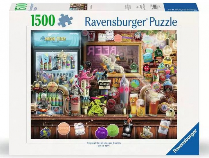 Ravensburger Puslespill - Craft Beer Bonanza 1500p (12000744) i gruppen SPORT, FRITID & HOBBY / Hobby / Puslespill hos TP E-commerce Nordic AB (D01741)