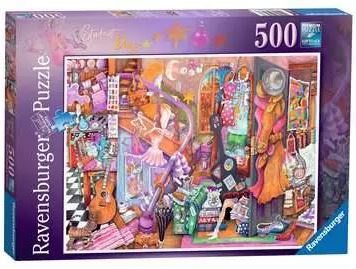 Ravensburger Puslespill - Student Days 500p (12000679) i gruppen SPORT, FRITID & HOBBY / Hobby / Puslespill hos TP E-commerce Nordic AB (D01747)