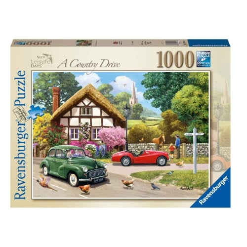 Ravensburger Puslespill - A Stop To Say Hello, 1000 brikker (12001180) i gruppen SPORT, FRITID & HOBBY / Hobby / Puslespill hos TP E-commerce Nordic AB (D01755)