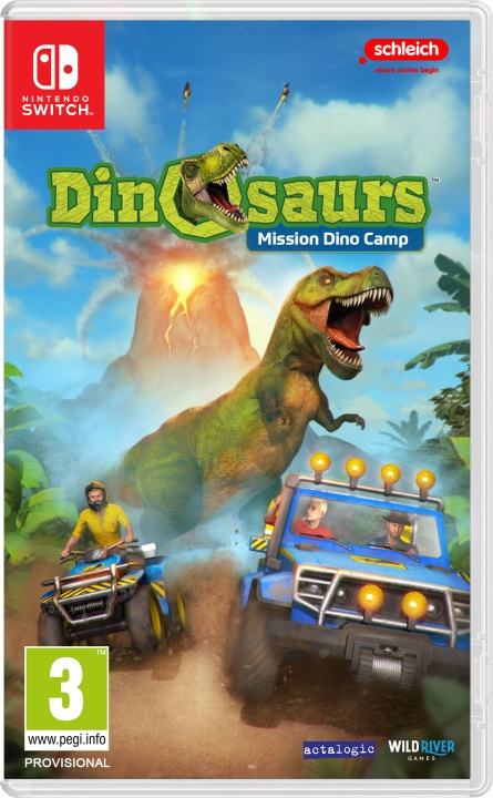 Dinosaurs: Mission Dino Camp (Switch) i gruppen Elektronikk / TV-spill & tilbehør / Nintendo Switch / Spel hos TP E-commerce Nordic AB (D01774)