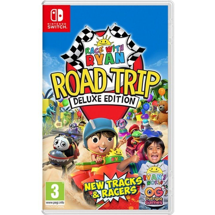 Race with Ryan: Road Trip (Deluxe Edition) (Switch) i gruppen Elektronikk / TV-spill & tilbehør / Nintendo Switch / Spel hos TP E-commerce Nordic AB (D01789)