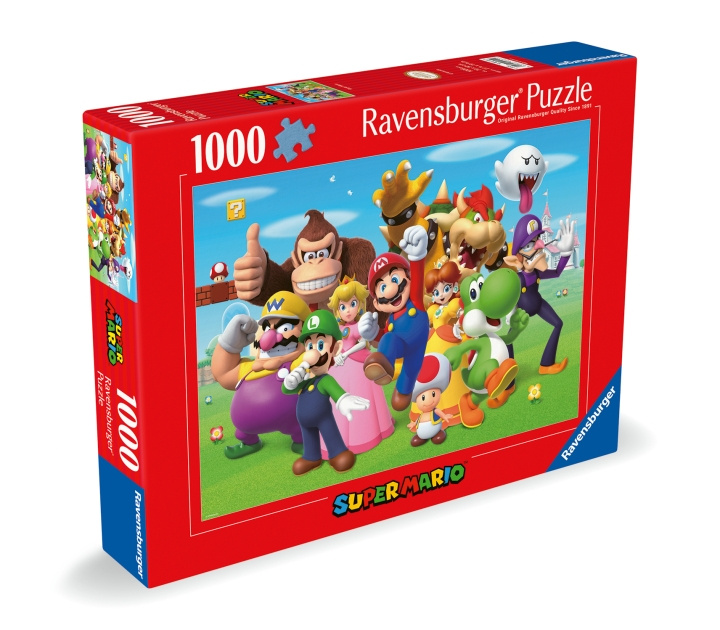 Ravensburger Puslespill Super Mario 1000p (12000455) i gruppen SPORT, FRITID & HOBBY / Hobby / Puslespill hos TP E-commerce Nordic AB (D01849)