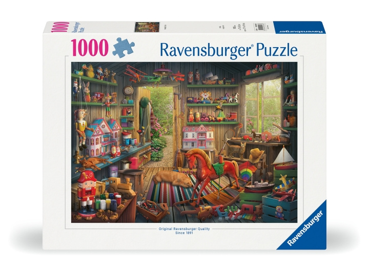 Ravensburger Puslespill Nostalgic Toys 1000p (12000576) i gruppen SPORT, FRITID & HOBBY / Hobby / Puslespill hos TP E-commerce Nordic AB (D01853)