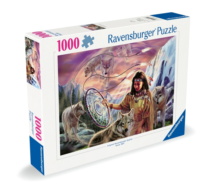 Ravensburger Puslespill Indian Spirit 1000p (12000624) i gruppen SPORT, FRITID & HOBBY / Hobby / Puslespill hos TP E-commerce Nordic AB (D01857)