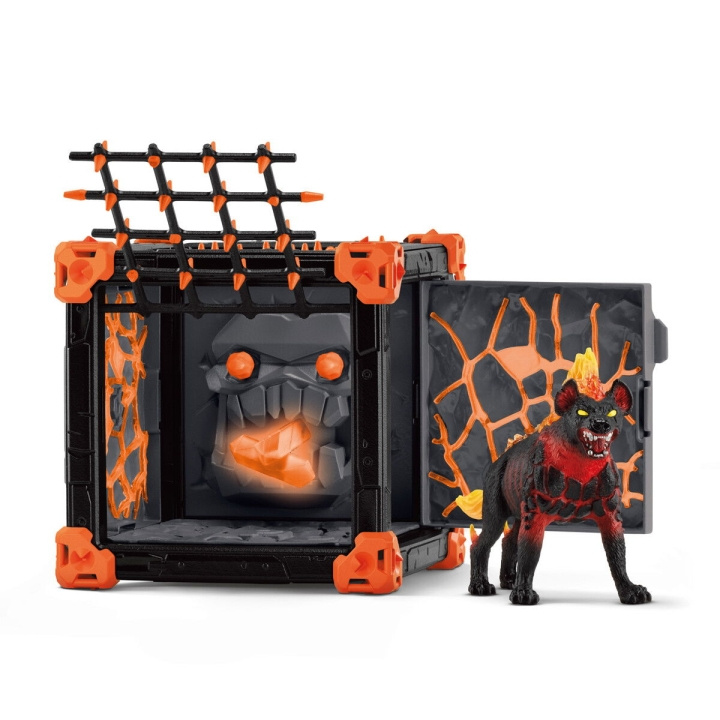 Schleich BattleCave Lava-hyene (42674) i gruppen LEKER, BARN OG BABY / Leker / Leksaker hos TP E-commerce Nordic AB (D01866)