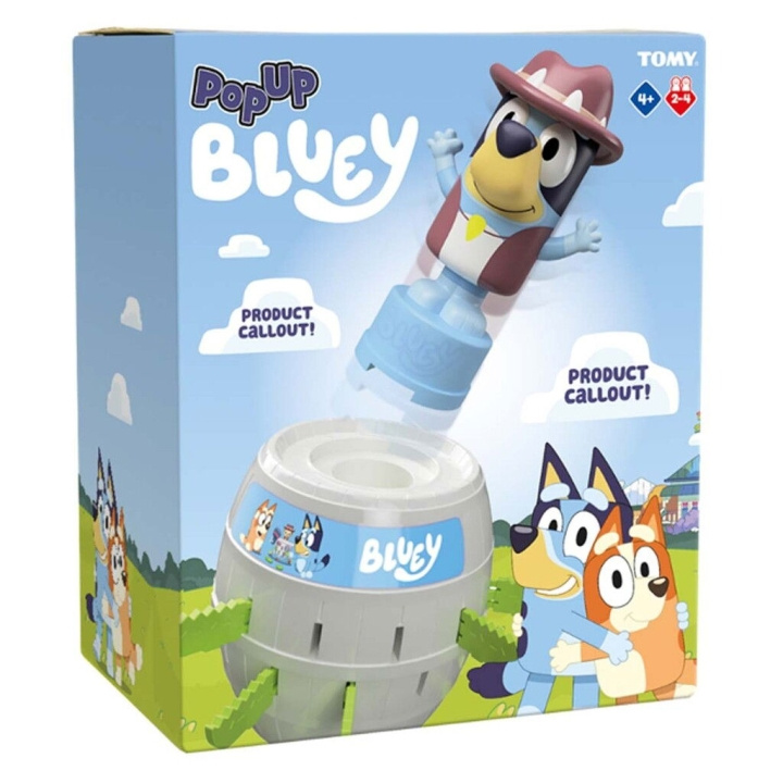 Tomy Pop Up Bluey (85-73659) i gruppen LEKER, BARN OG BABY / Leker / Leksaker hos TP E-commerce Nordic AB (D01870)