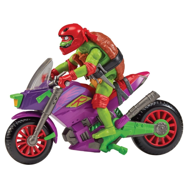 Teenage Mutant Ninja Turtles Turtles - Mutant Mayhem Dragon Motorcycle W Raphael (46-84306) i gruppen LEKER, BARN OG BABY / Leker / Figurer, miniatyrer og tilbehør hos TP E-commerce Nordic AB (D01885)