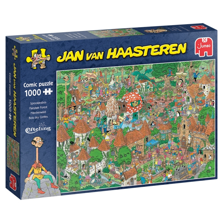 Jan van Haasteren Eventyrskogen (1000 brikker) i gruppen SPORT, FRITID & HOBBY / Hobby / Puslespill hos TP E-commerce Nordic AB (D01933)