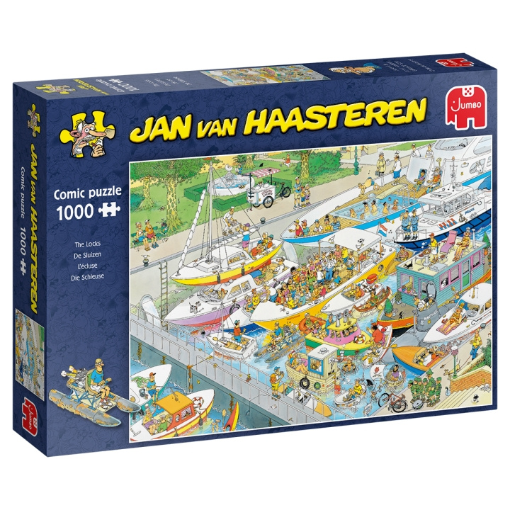 Jan van Haasteren Låsene (1000 brikker) i gruppen SPORT, FRITID & HOBBY / Hobby / Puslespill hos TP E-commerce Nordic AB (D01934)