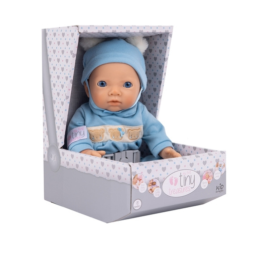 Tiny Treasure s - My First Tiny Treasures Doll and Dollhouse - Blue ( 30472 ) i gruppen LEKER, BARN OG BABY / Leker / Dukker & tilbehør hos TP E-commerce Nordic AB (D01946)