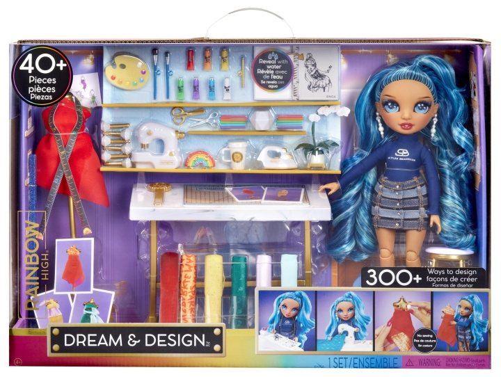 Rainbow high Dream & Design Fashion Studio Playset (w/ doll) (587514) i gruppen LEKER, BARN OG BABY / Leker / Håndtverk hos TP E-commerce Nordic AB (D01953)