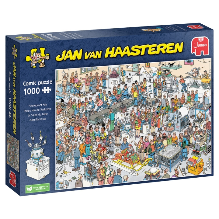 Jan van Haasteren Futureproof messepuslespill (1000 brikker) i gruppen SPORT, FRITID & HOBBY / Hobby / Puslespill hos TP E-commerce Nordic AB (D01982)