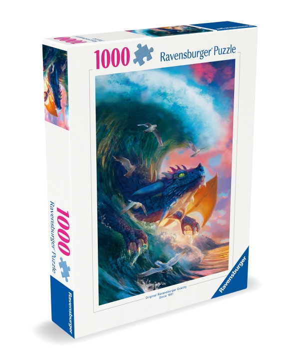 Ravensburger Puslespill Dragekappløp 1000p (12000622) i gruppen SPORT, FRITID & HOBBY / Hobby / Puslespill hos TP E-commerce Nordic AB (D01990)