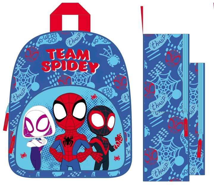 Undercover Spidey - backpack with front pocket (6600000091) i gruppen LEKER, BARN OG BABY / Reise / Barnevesker hos TP E-commerce Nordic AB (D01992)