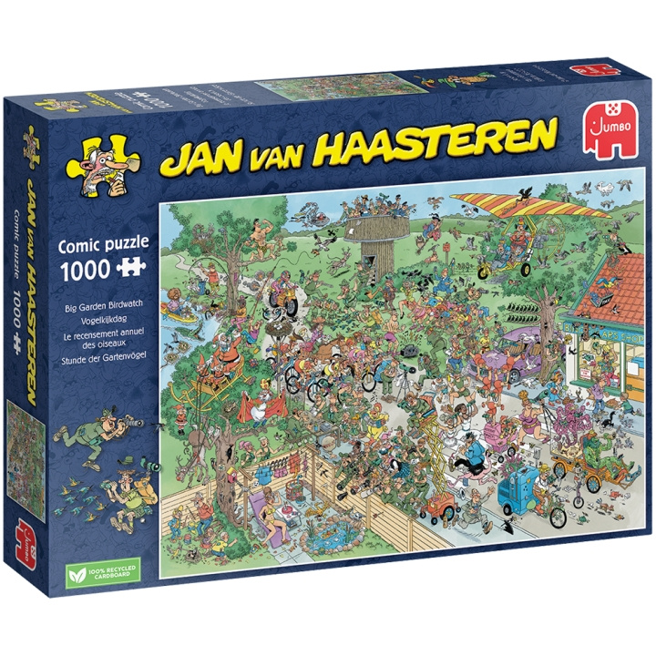 Jan van Haasteren Stor hagefuglekikkert (1000 brikker) (JUM00340) i gruppen SPORT, FRITID & HOBBY / Hobby / Puslespill hos TP E-commerce Nordic AB (D02049)