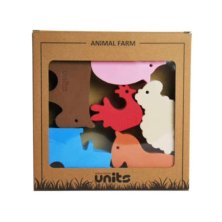 Units 6 Small Farm Animals in Box (190) i gruppen LEKER, BARN OG BABY / Babyleker (0-3 år) / Aktivitetsleker hos TP E-commerce Nordic AB (D02053)