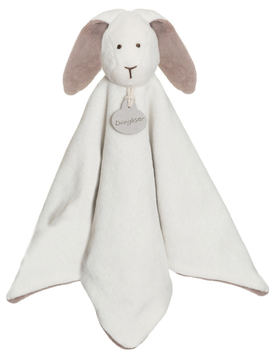 Teddykompaniet Diinglisar Organic Cuddle Cloth Rabbit - (TK3161) i gruppen LEKER, BARN OG BABY / Babyleker (0-3 år) / Kosedyr hos TP E-commerce Nordic AB (D02169)