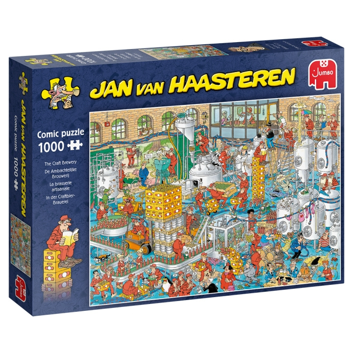 Jan van Haasteren Bryggeriet (1000 brikker) i gruppen SPORT, FRITID & HOBBY / Hobby / Puslespill hos TP E-commerce Nordic AB (D02182)