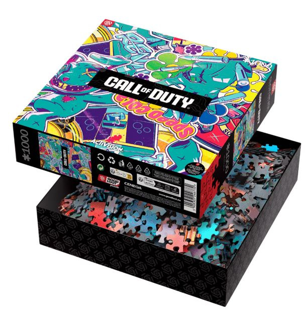 Good Loot Spill puslespill: Call of Duty Zombies Collage (1000 brikker) i gruppen SPORT, FRITID & HOBBY / Hobby / Puslespill hos TP E-commerce Nordic AB (D02189)