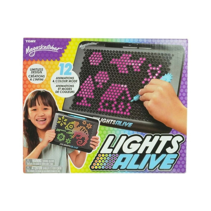 Tomy Megasketcher - Lights Alive (93-73672) i gruppen LEKER, BARN OG BABY / Leker / Håndtverk hos TP E-commerce Nordic AB (D02242)