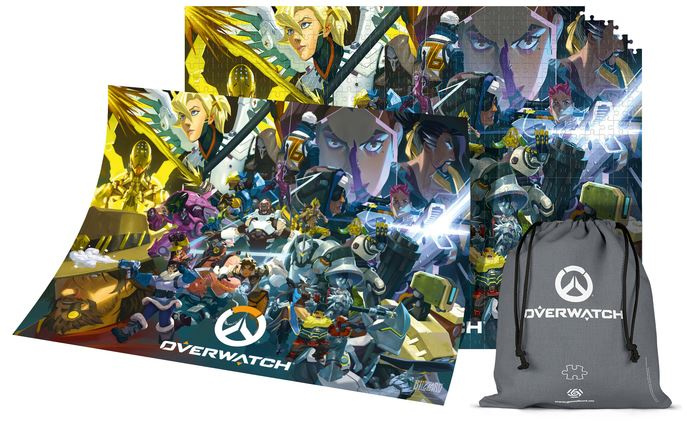 Good Loot - Overwatch: Heroes Collage, puslespill 1500 brikker i gruppen SPORT, FRITID & HOBBY / Hobby / Puslespill hos TP E-commerce Nordic AB (D02257)