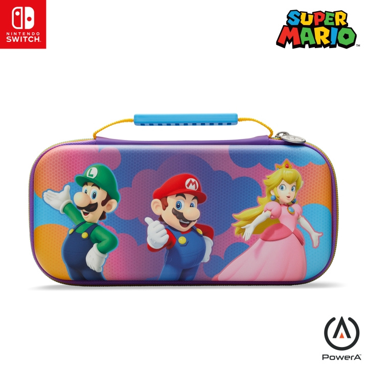 PowerA Beskyttelsesveske - Color Splash Heroes (Nintendo Switch) i gruppen Elektronikk / TV-spill & tilbehør / Nintendo Switch / Tilbehør hos TP E-commerce Nordic AB (D02283)