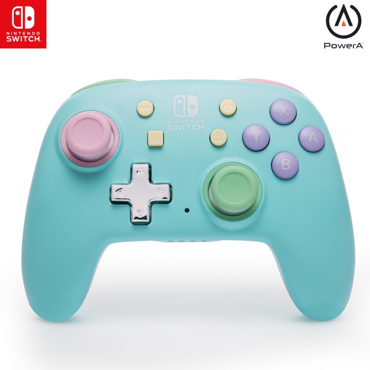 PowerA Nano Enhanced Wireless Controller - Spring Dream (Nintendo Switch) i gruppen Elektronikk / TV-spill & tilbehør / Nintendo Switch / Tilbehør hos TP E-commerce Nordic AB (D02286)