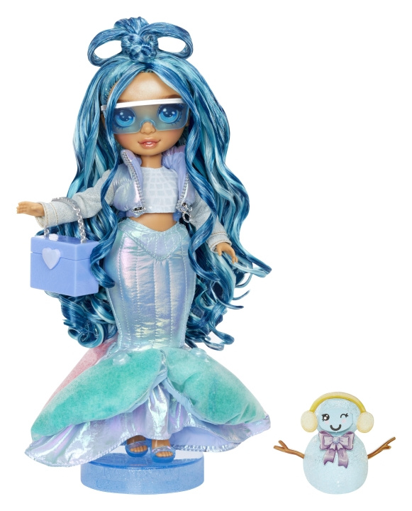 Rainbow high Winter Wonderland Doll- Blue (507802) i gruppen LEKER, BARN OG BABY / Leker / Dukker & tilbehør hos TP E-commerce Nordic AB (D02312)