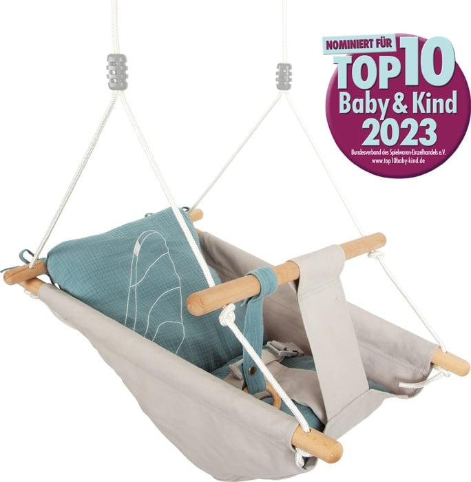 Small Foot Babygynge med pute - Seaside (I-SF12327) i gruppen LEKER, BARN OG BABY / Barnerom / Øvrig innredning hos TP E-commerce Nordic AB (D02315)