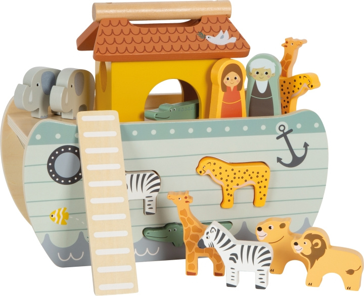 Small Foot Noah\'s Ark Sorting Box Safari - (I-SF12456) i gruppen LEKER, BARN OG BABY / Leker / Lekesett hos TP E-commerce Nordic AB (D02370)